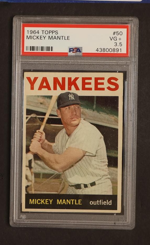 1964 Topps Mickey Mantle #50 PSA 3.5
