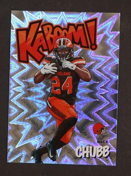 2020 Panini Absolute #K-NC Nick Chubb Kaboom!