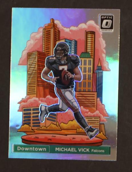 2021 Panini Donruss 25 Michael Vick Downtown Falcons