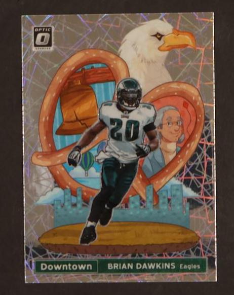 2021 Panini Donruss Optic Downtown Prizm Brian Dawkins #DT-7