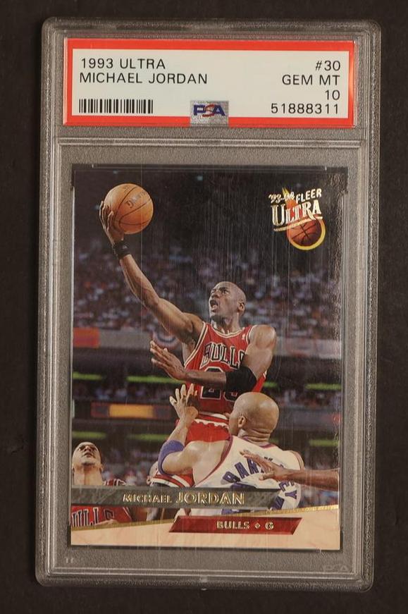 1993 Fleer Ultra Michael Jordan #30 PSA 10