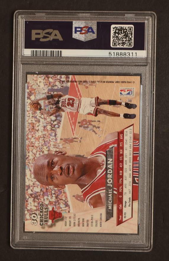 1993 Fleer Ultra Michael Jordan #30 PSA 10