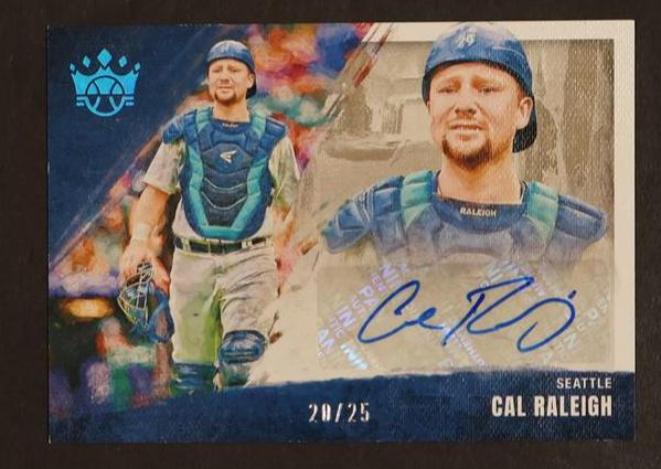 2022 Panini Diamond Kings Cal Raleigh Auto /25 #DKS-CR