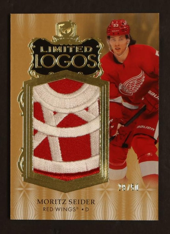 2023 Upper Deck The Cup #LL-MS Moritz Seider Limited Logos /50