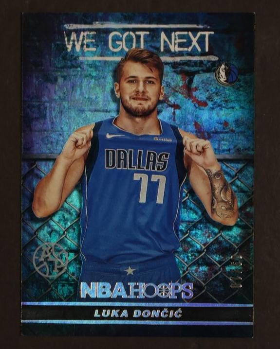 2018 Panini NBA Hoops #WGN-3 Luka Doncic We Got Next Rookie Gold 09/10
