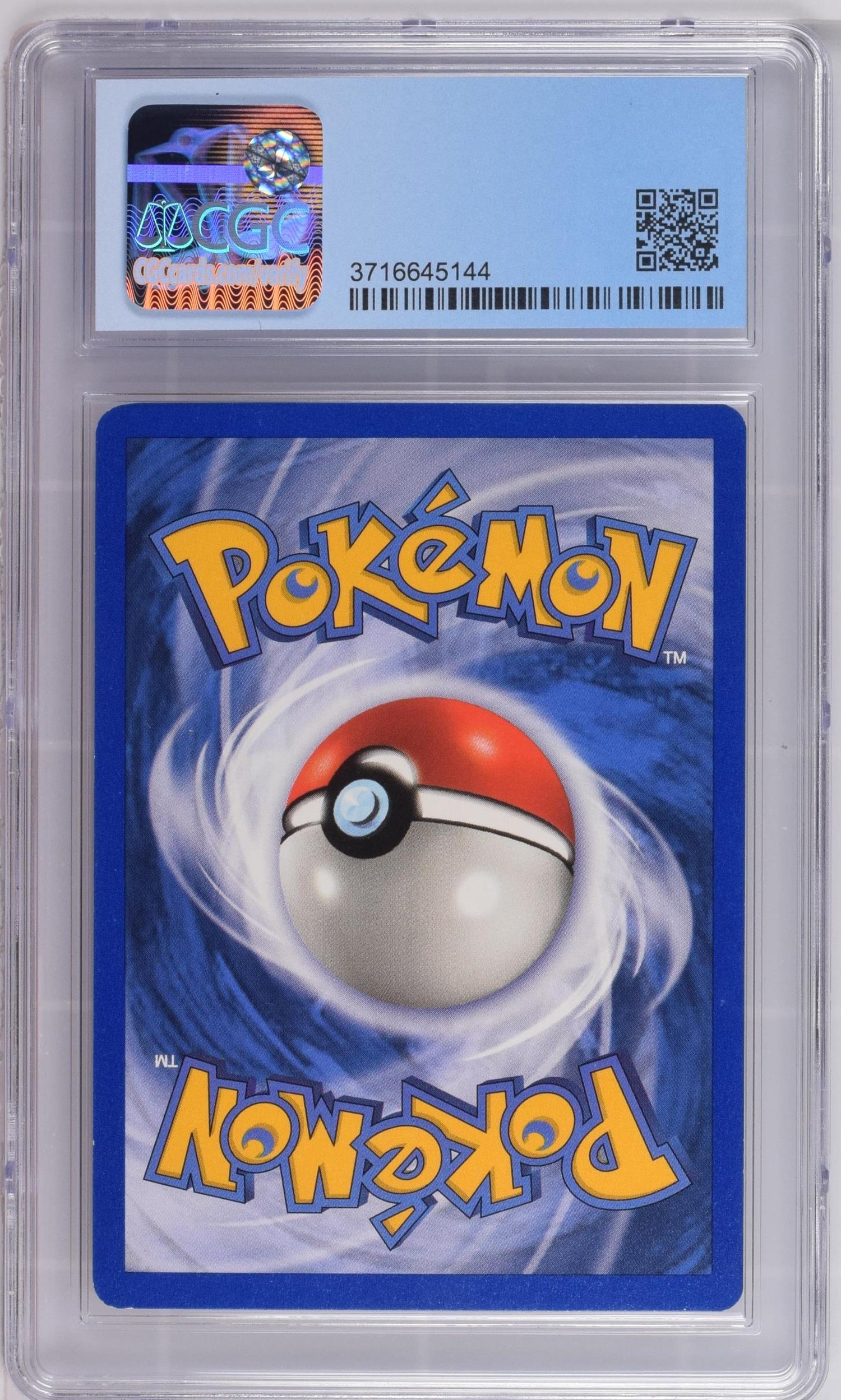 1999 Pokémon Base Set Unlimited Poliwrath #13/102 Holo CGC 8.5