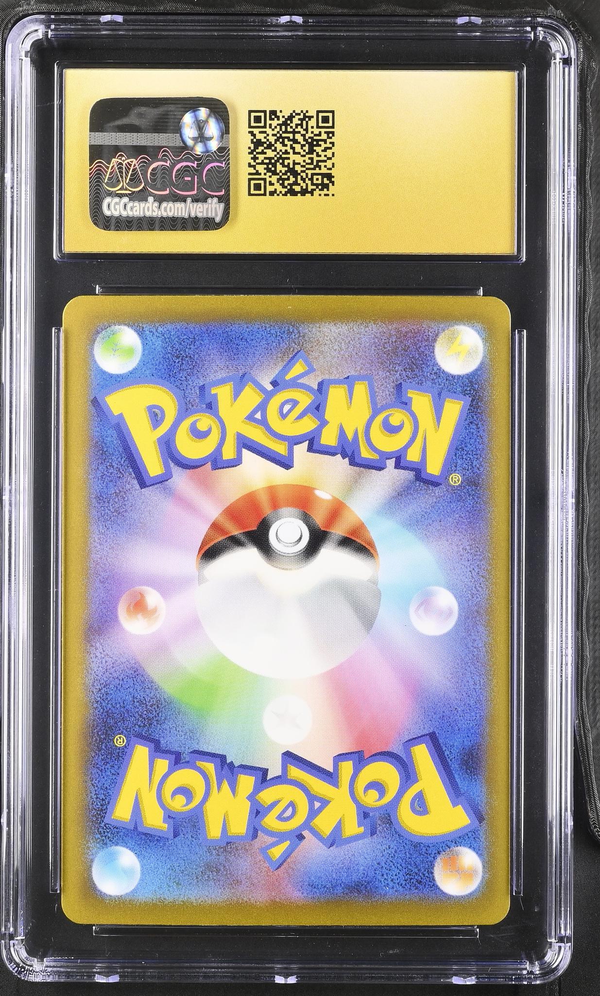 2023 Pokemon Ruler of the Black Flame RR Charizard ex #066/108 CGC Pristine 10