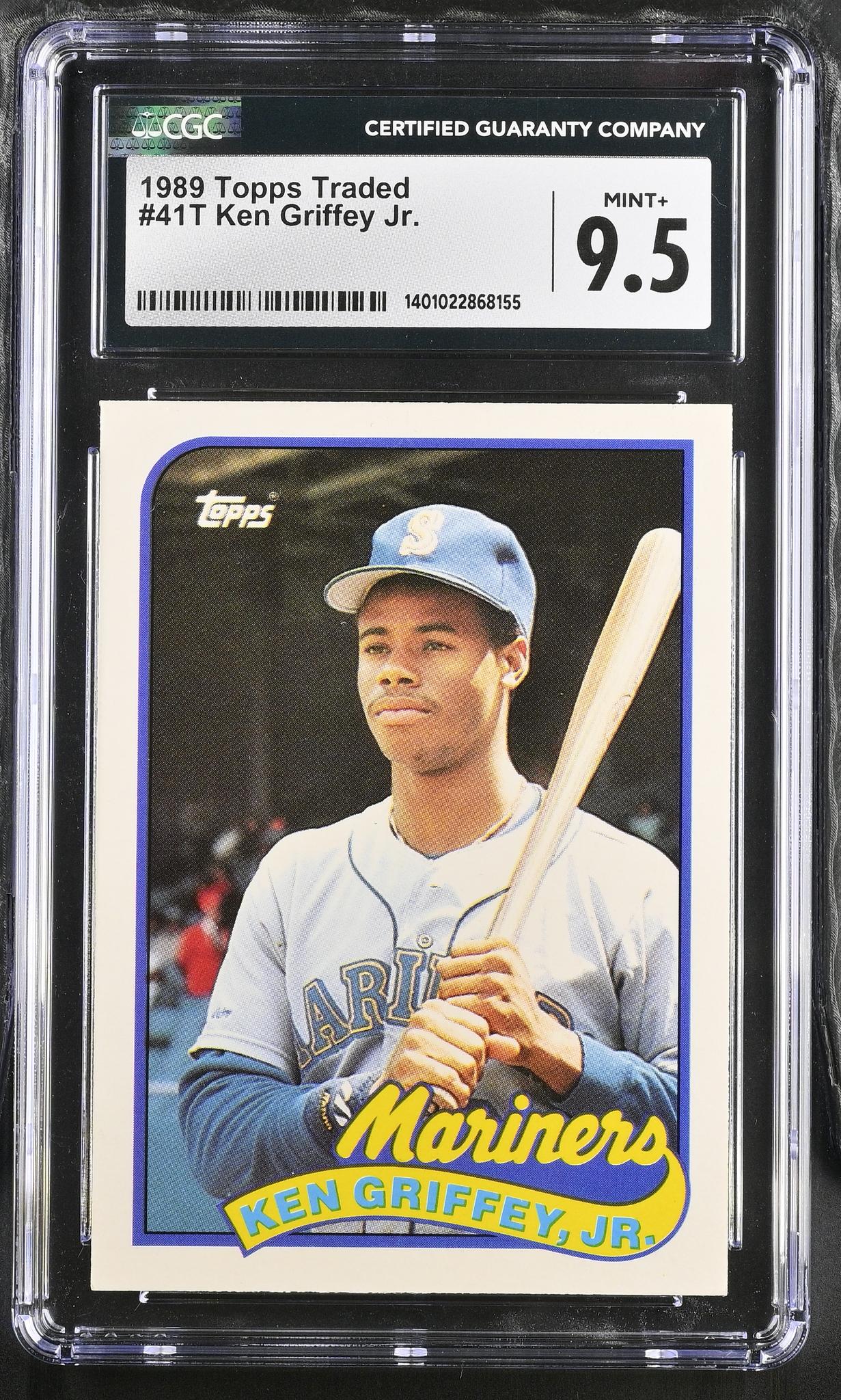 1989 Topps Traded Ken Griffey Jr. #41T CGC 9.5