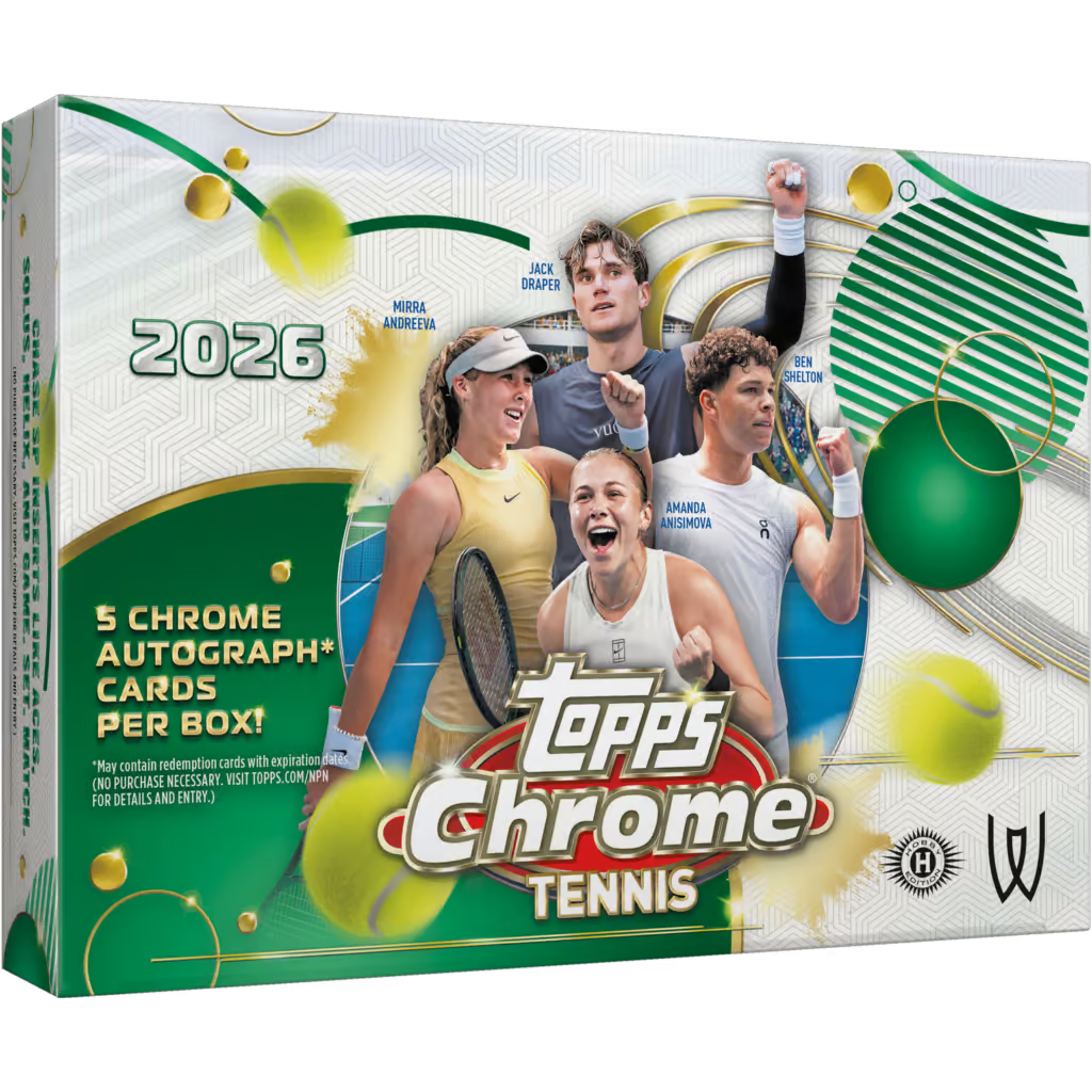 2026 Topps Chrome Tennis Delight Box