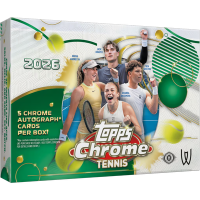 2026 Topps Chrome Tennis Delight Box