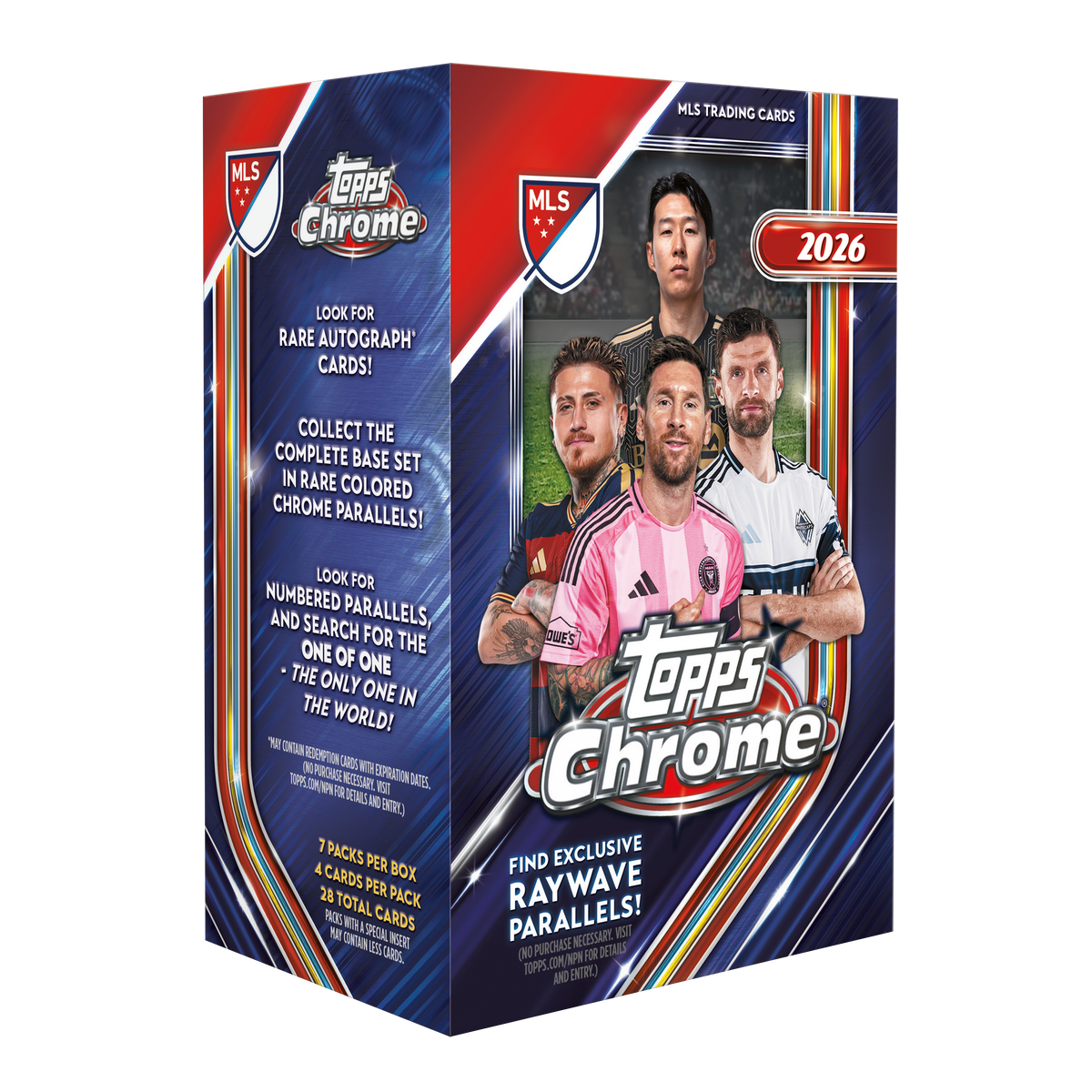 2026 Topps Chrome MLS Blaster Box