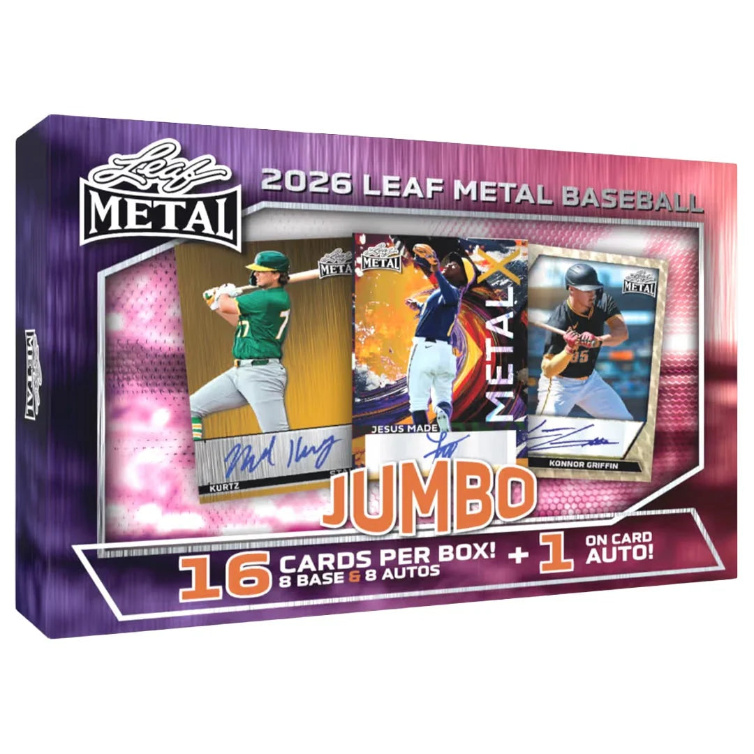 2026 Leaf Metal Baseball Jumbo Box
