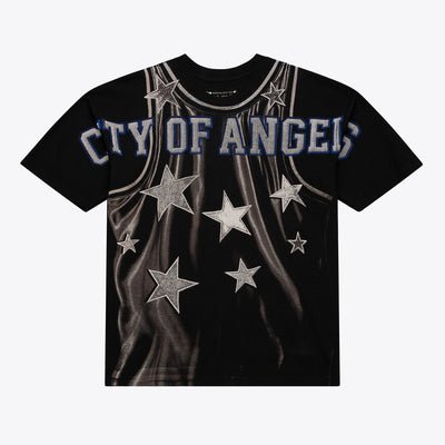 Mitchell & Ness 2026 NBA All-Star Game M&N x Aleali May Black T-Shirt