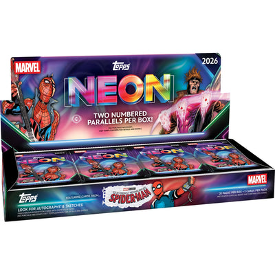 2026 Topps Neon Marvel Hobby Box