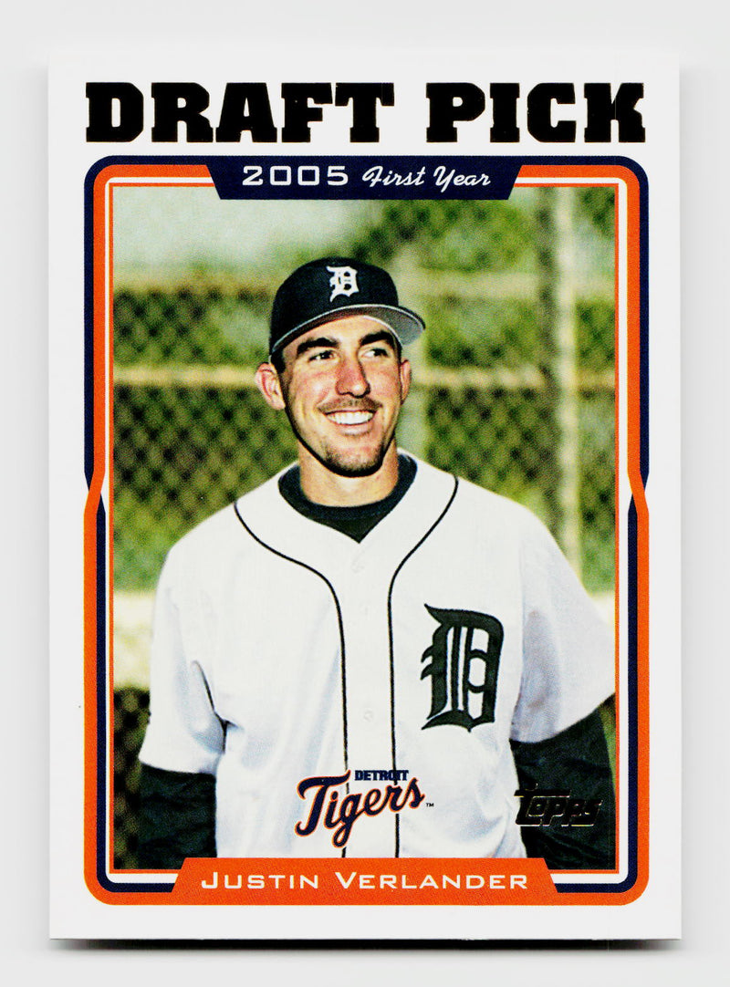 2005 Topps Justin Verlander #677 Rookie RC