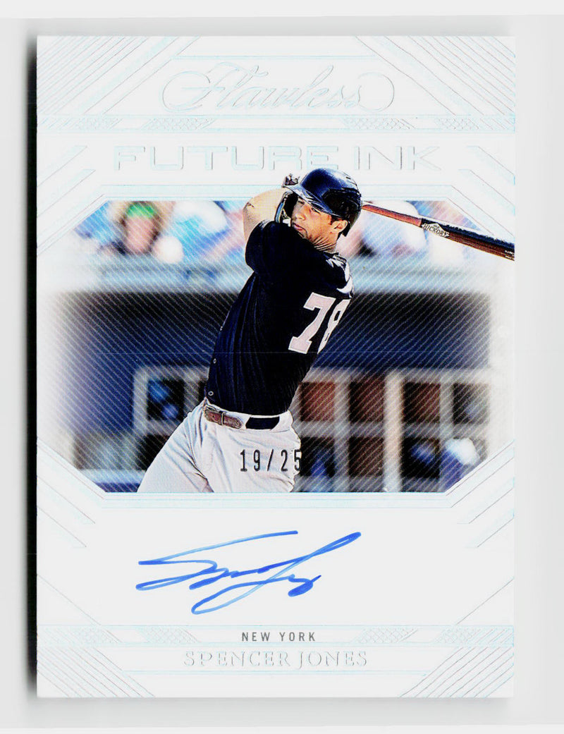 2024 Panini Flawless Future Ink Spencer Jones Auto #FI-SJ /25