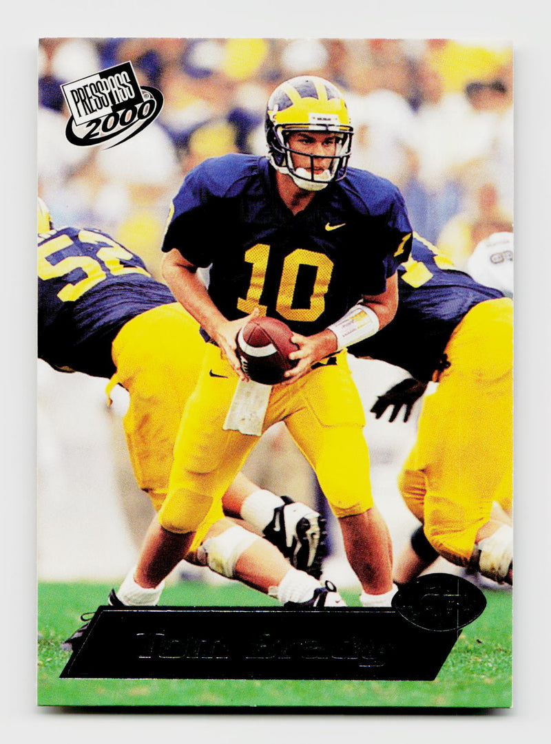 2000 Press Pass #37 Tom Brady Rookie RC