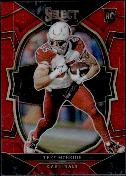 2022 Panini Select #11 Trey McBride Prizm Rookie /99 Cardinals