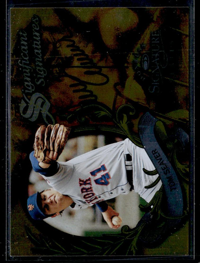 Donruss Signature Series Tom Seaver Significant Signatures /2000 New York Mets Auto