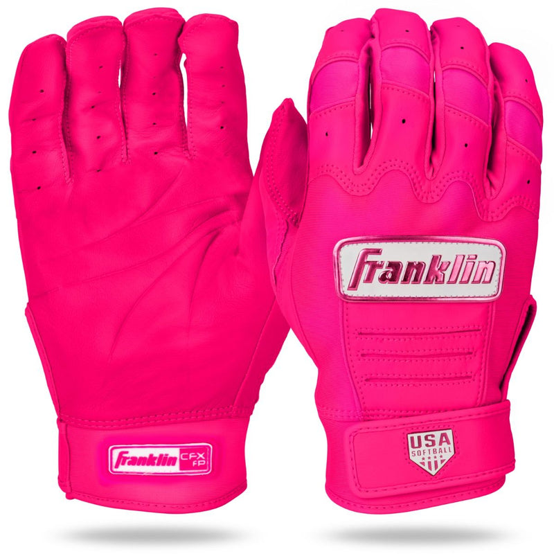Franklin Sports USA Softball CFX FP Hi-Lite Batting Gloves - Women's