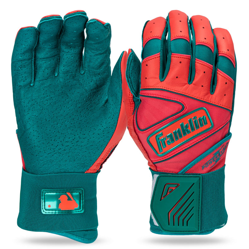 Franklin Sports MLB Infinite Powerstrap Batting Gloves - Adult