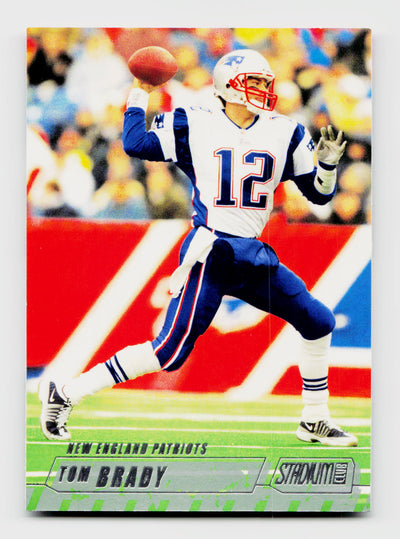 2002 Topps Stadium Club Tom Brady #18