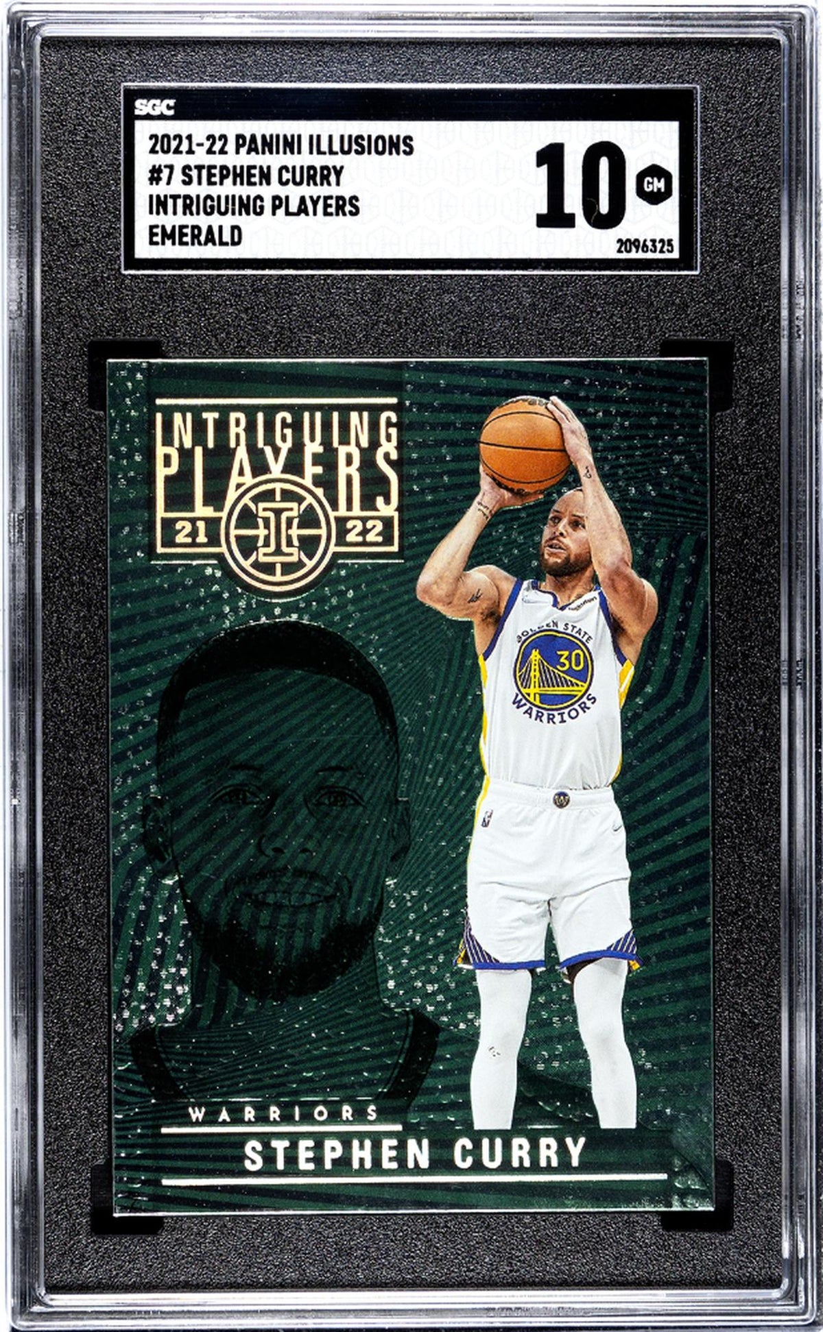 2021 Illusions #7 Stephen Curry Intriguing Players SGC 10