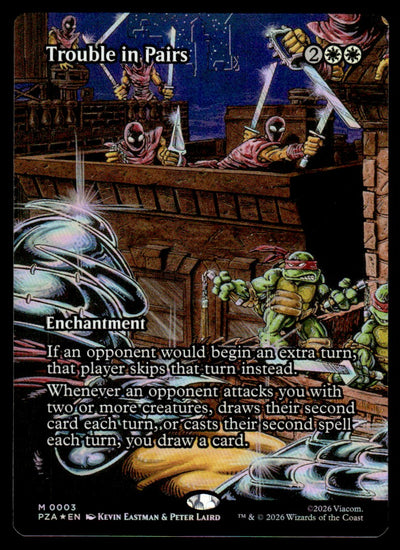 Magic: The Gathering Trouble in Pairs #M0003 Teenage Mutant Ninja Turtles