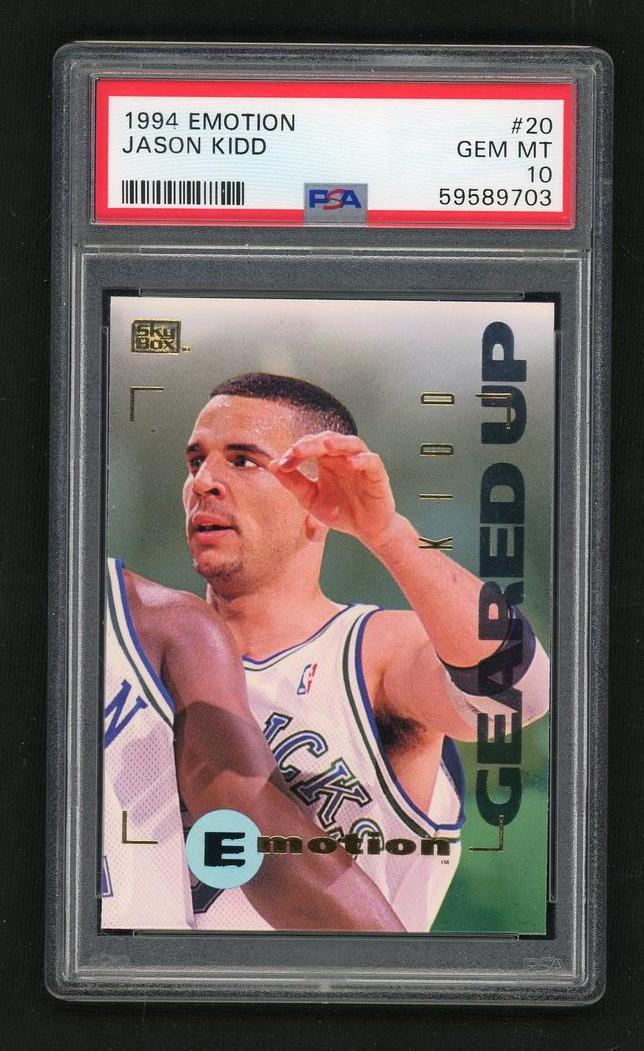 1994 E-Motion Jason Kidd #20 PSA 10