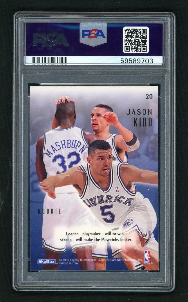 1994 E-Motion Jason Kidd #20 PSA 10