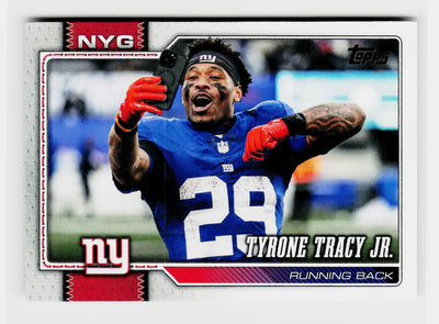 2026 Topps Tyrone Tracy Jr. #152 Golden Mirror SSP