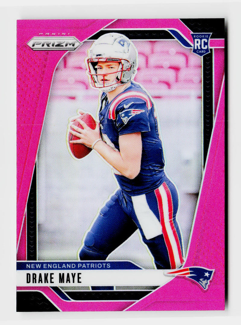 2024 Panini Prizm Drake Maye #329 Pink Rookie RC