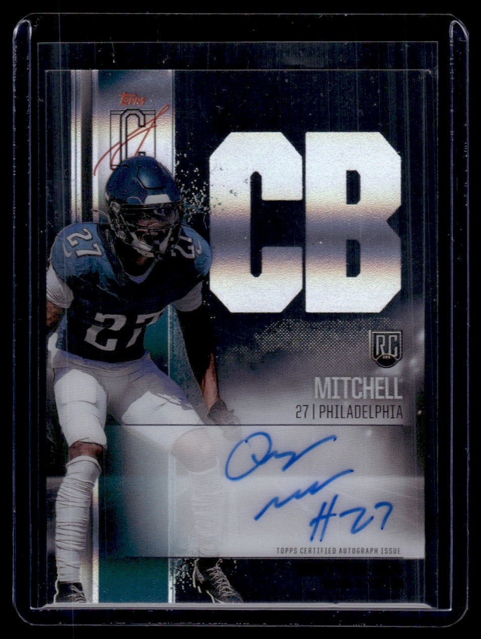 2024 Topps Signature Class Crystal Clear Quinyon Mitchell #RCC-QM RC Auto