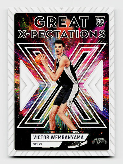 2023-24 Panini Donruss Victor Wembanyama #10 Rookie RC Great X-Pectations