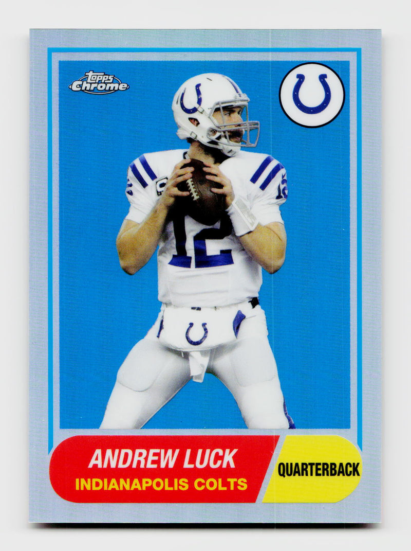 2015 Topps Chrome Andrew Luck #T60-AL 60th Anniversary Refractor SP /99