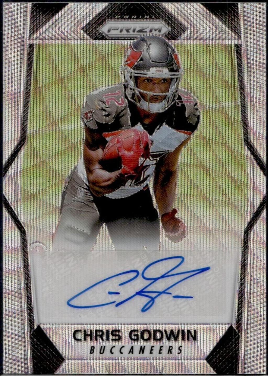 2017 Panini Prizm #RA-CG Chris Godwin Rookie /149 Auto Buccaneers