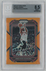 2022 Panini Prizm Prizms Orange Precious Achiuwa #37 /49 BGS 8.5