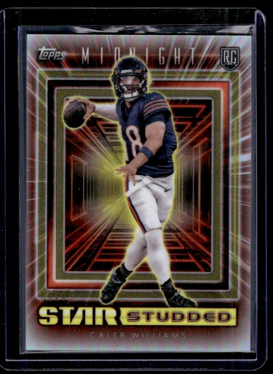 2024 Topps Midnight Star Studded Caleb Williams #SS-1 RC