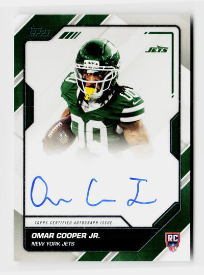 2026 Topps Flagship Omar Cooper Jr. First Signatures Rookie RC Auto #FFS-OC