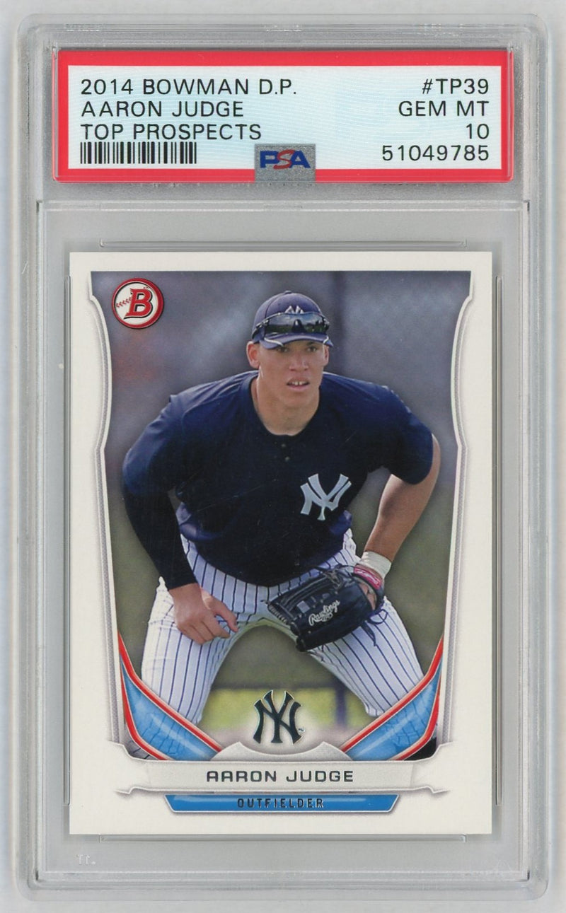 2014 Bowman Draft Picks Top Prospects Aaron Judge #TP-39 PSA 10