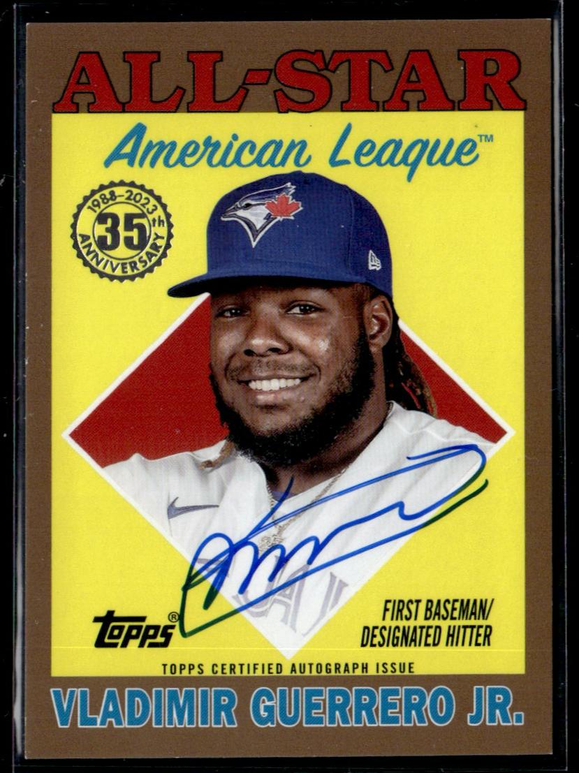 2023 Topps 35th Anniversary All-Star Auto Vladimir Guerrero Jr. #88ASA-VG /25