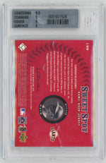 2001 Sweet Spot Game Jersey Willie Mays #JWM BGS 8.5
