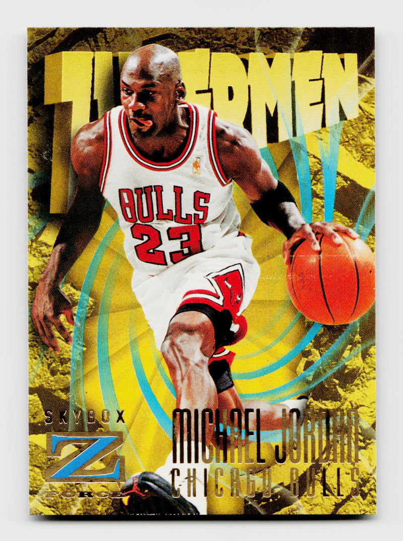 1996-97 SkyBox Z-Force Michael Jordan Zupermen #179