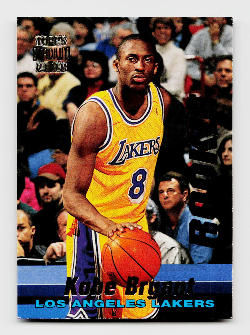 1996 Topps Stadium Club Kobe Bryant #R12 Rookie RC