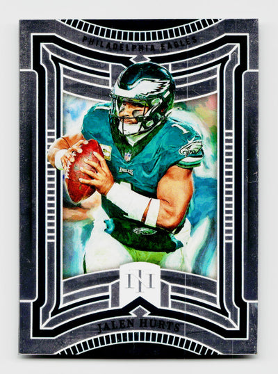2023 National Treasures Jalen Hurts Treasure Hunt Silver SSP /25 #THS-JH