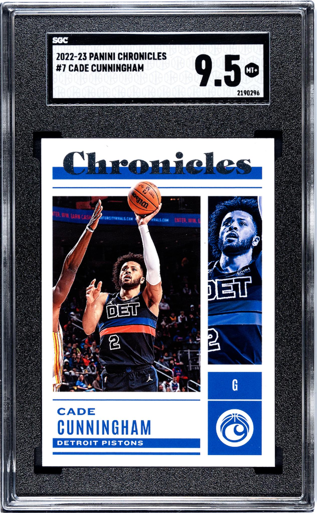 2022 Panini Chronicles Cade Cunningham #7 SGC 9.5