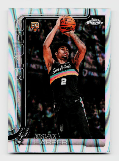 2026 Topps Chrome Dylan Harper #152 Rookie RC Raywave