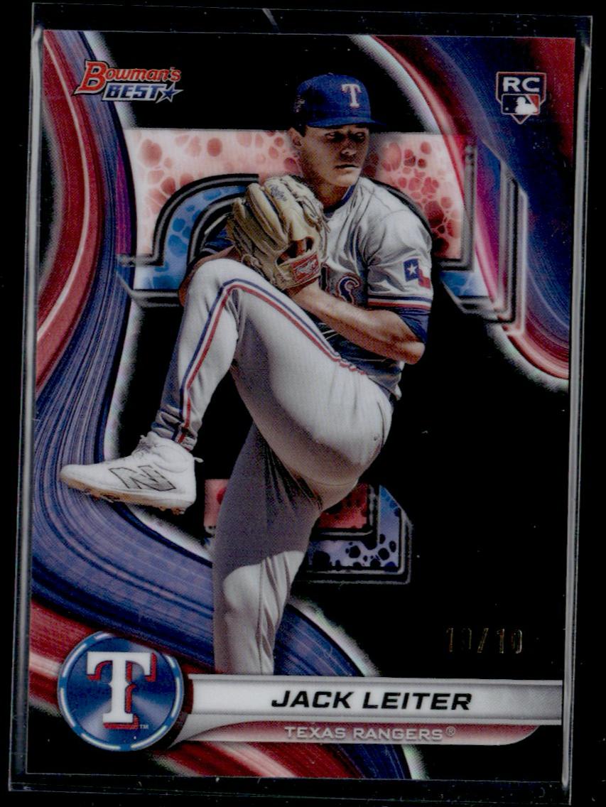 2024 Bowman’s Best Jack Leiter #68 RC /10