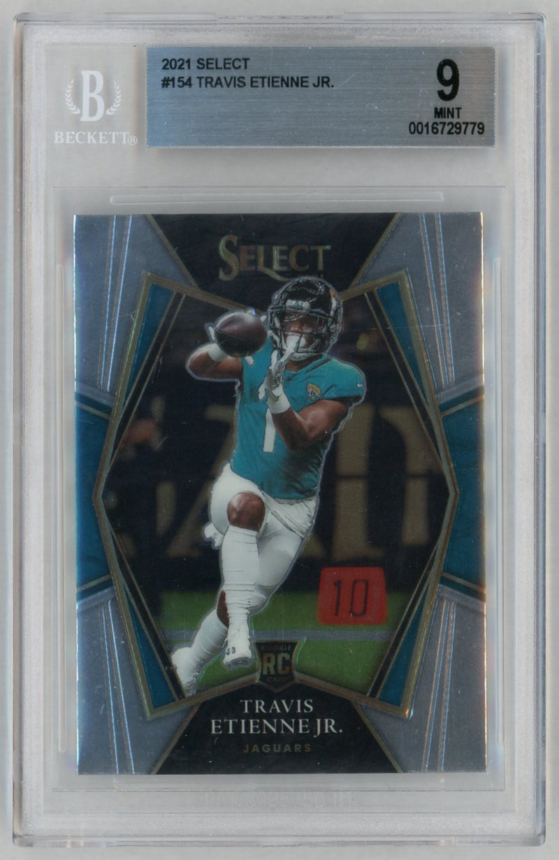 2021 Panini Select Travis Etienne Jr. #154 BGS 9