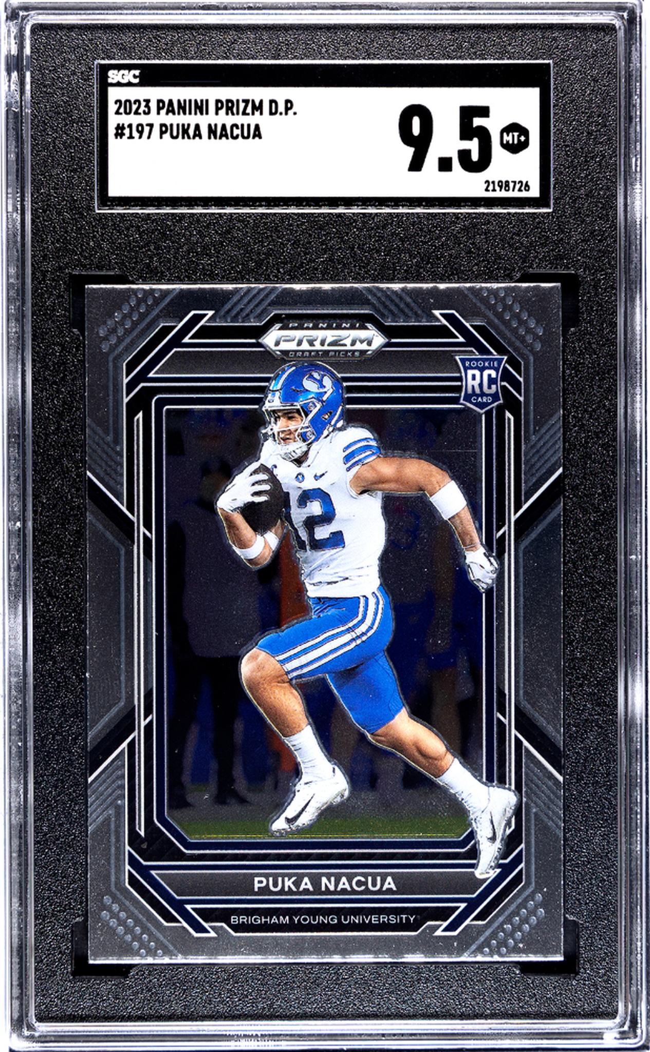 2023 Panini Prizm #197 Puka Nacua Rookie SGC 9.5